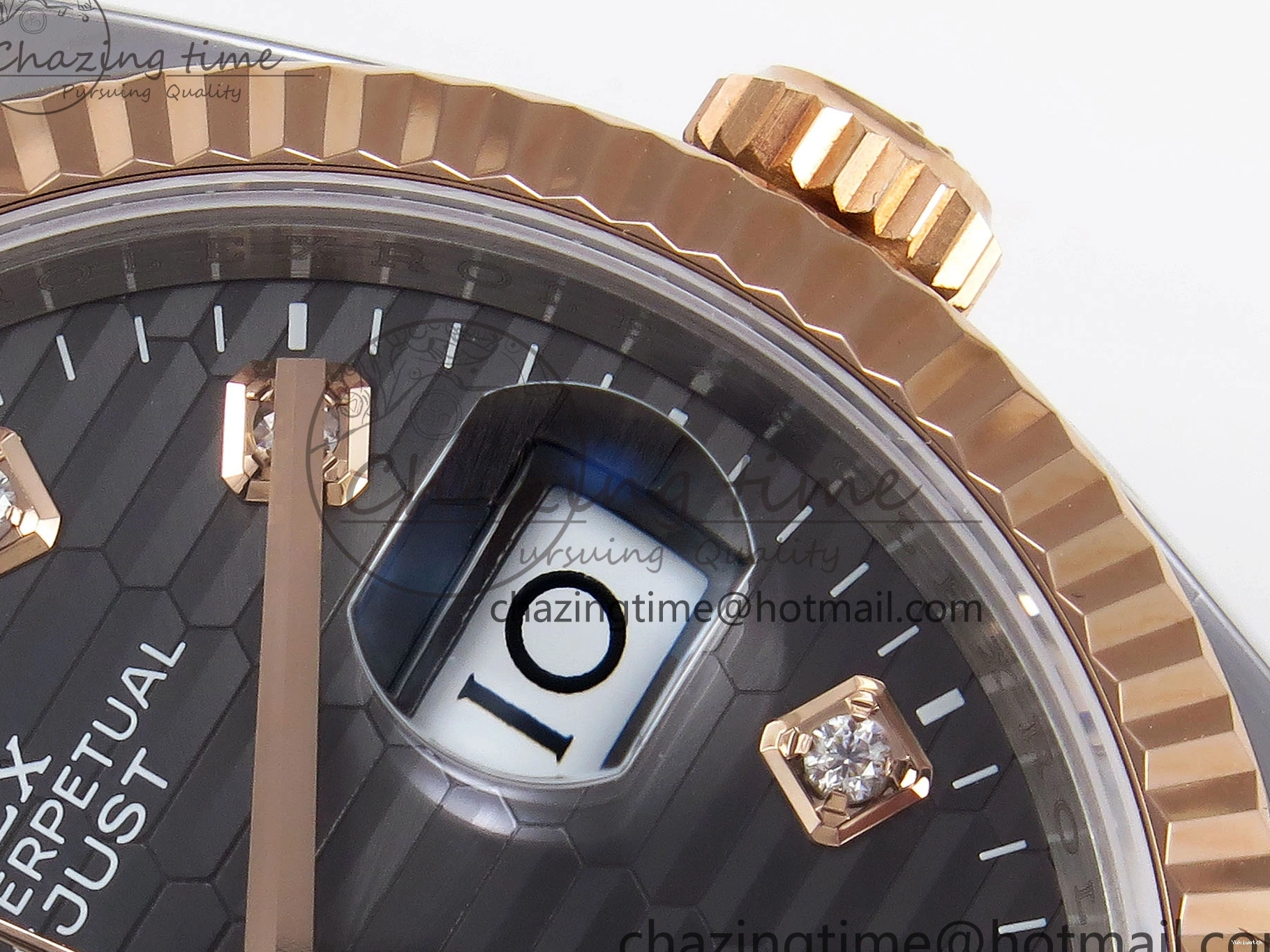 VS3235 Steel 1:1 126231 Diamonds SS DateJust Textured VSF 36 Bracelet on Dial 904L Edition Jubilee RG Gray Best 0128